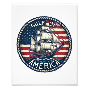 Impression Photo Le Patriotique Du Golfe Des Etats-Unis