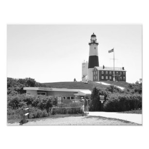 Impression Photo Le phare chez Montauk, NY