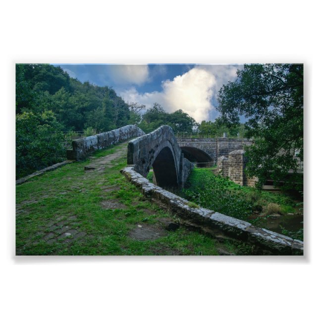 Impression Photo Le pont de Beggar, Glaisdale (Devant)