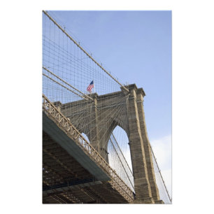 Impression Photo Le pont de Brooklyn à New York City, New