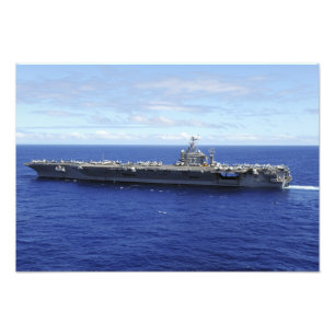 Impression Photo Le porte-avions USS Abraham Lincoln