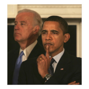Impression Photo Le Président Barack Obama et vice-président
