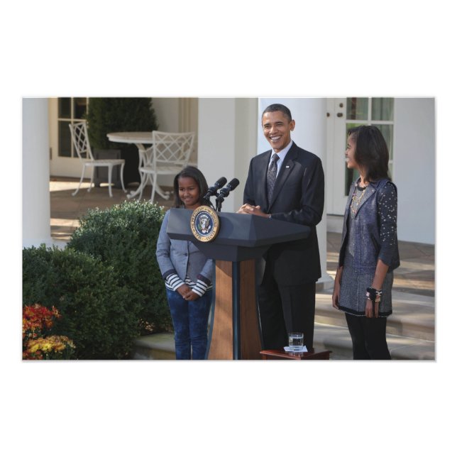 Impression Photo Le président Barack Obama gracifie la (Devant)