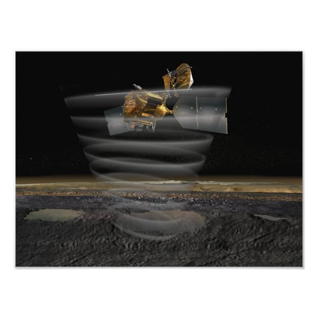 Impression Photo Le radar de l'Orbiteur de reconnaissance de Mars a (Devant)