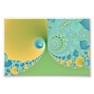 Impression Photo Le ressort arrive - art de fractale