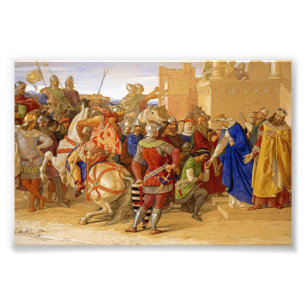 Impression Photo Le roi Arthur et les chevaliers de la table ronde