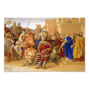 Impression Photo Le roi Arthur et les chevaliers de la table ronde