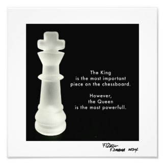 Impression Photo Le roi est...