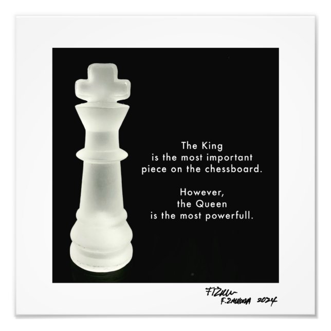 Impression Photo Le roi est... (Devant)