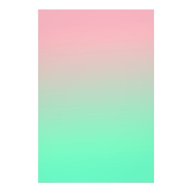 Impression Photo Le rose pastel et le vert pâle devraient toujours  (Devant)