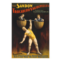 Le Sandow Eugen Sandow Vaudeville Weightlifter