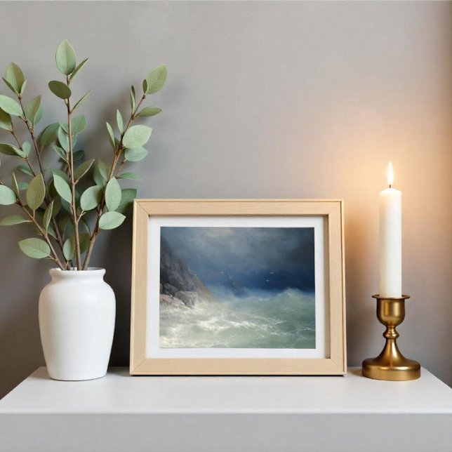 Impression Photo Le Survivant, Ivan Konstantinovich Aivazovsky, Art (Créateur téléchargé)