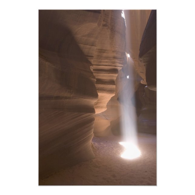 Impression Photo Le Tire-bouchon dans Upper Antelope Canyon, Navajo (Devant)