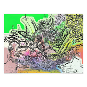 IMPRESSION PHOTO LÉGUMES