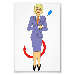 Impression Photo L'enseignant du mal