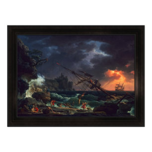 Impression Photo L'épave de Claude Joseph Vernet