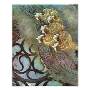 Impression Photo « Les Anges » d'Edmund Dulac