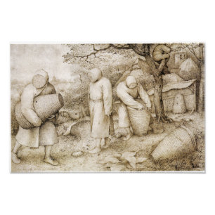 Impression Photo Les apiculteurs par Pieter Bruegel l'Ancien