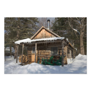 Impression Photo Les cabines de l'étang Little Lyford de l'AMC