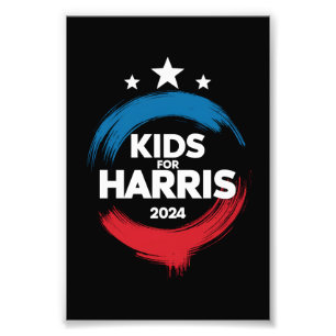 Impression Photo Les Enfants Pour Harris Président Les Enfants Aime