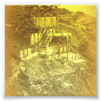 Impression Photo Les Escaliers De La Maison Du Dollar