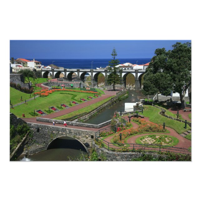 Impression Photo Les jardins de Ribeira Grande (Devant)