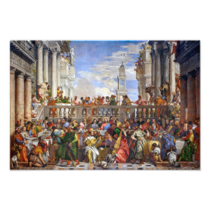 Impression Photo Les Noces de Cana Paolo Veronese