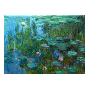 Impression Photo Les nymphéas de Claude Monet