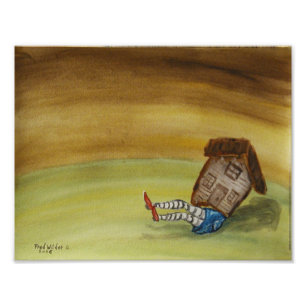 Impression Photo Les pantoufles rouges