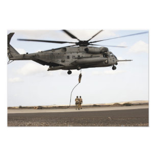Impression Photo Les pararescuemen de l'Armée de l'Air conduisent