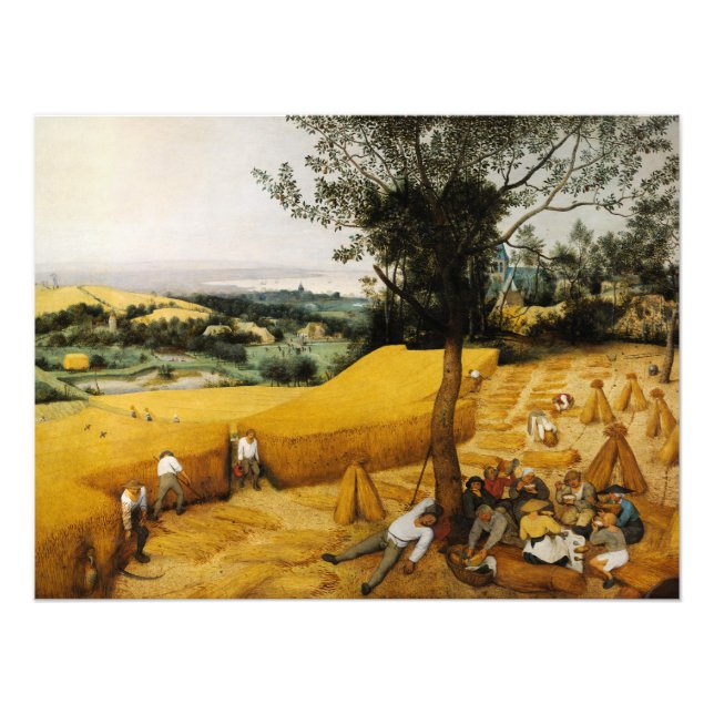 Impression Photo Les pêcheurs par Pieter Bruegel l'Ancien (Devant)
