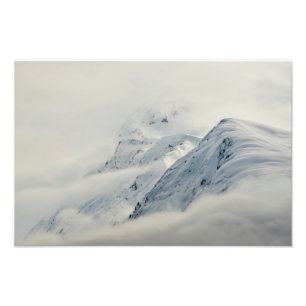 Impression Photo Les pics mystérieux de Chugach