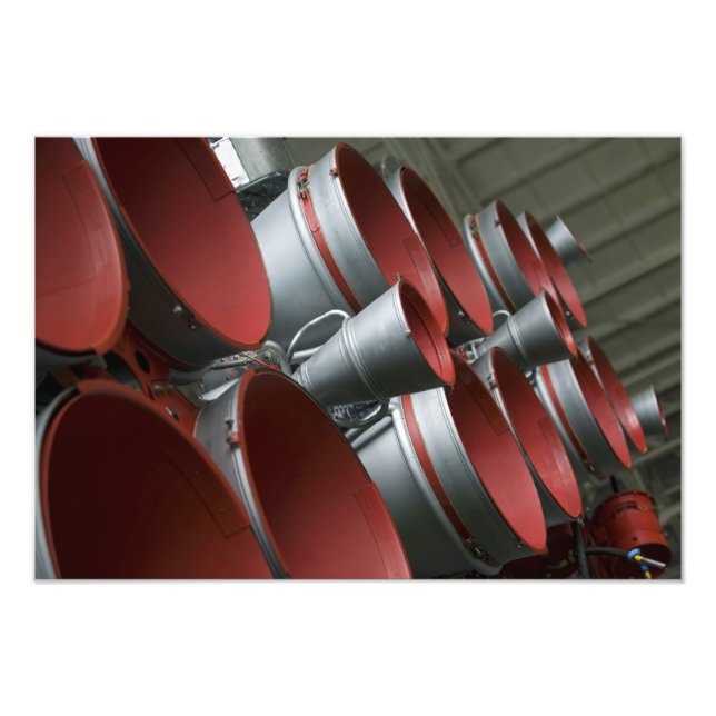 Impression Photo Les propulseurs du Soyouz TMA-14 vaisseau spatial  (Devant)