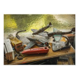 Impression Photo Les souvenirs du passé de grand-père