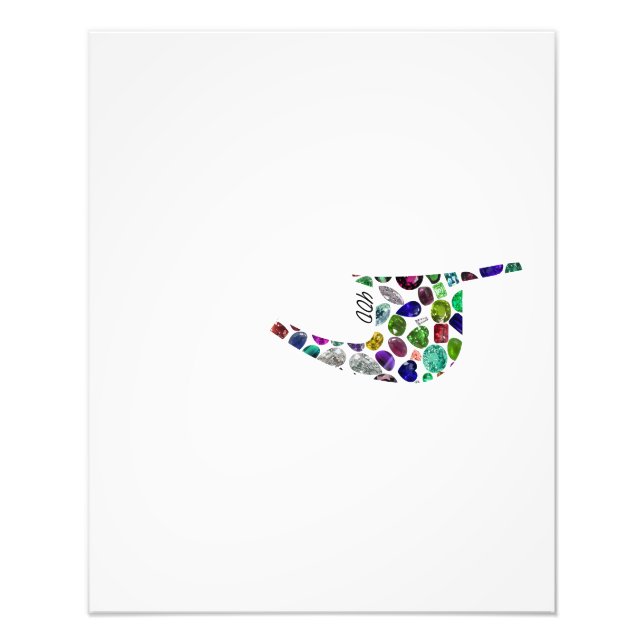 Impression Photo Lettre 'YOD' (Devant)