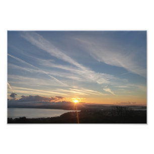 Impression Photo Lever de soleil de baie de St Ives