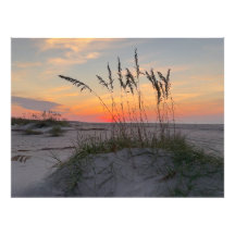 Lever de soleil sur la plage - Vie sur une île côt