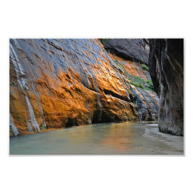 Impression Photo Lever du soleil sur la Virgin River (Devant)