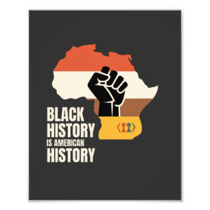 Impression Photo L'histoire des Noirs est la culture et le patrimoi