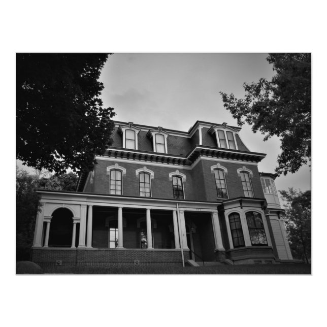 Impression Photo "L'historique Maison de la Dodge Générale" (Devant)
