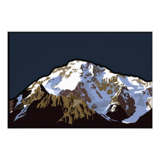 Impression Photo Libérez le Splendor de Broad Peak : Illustré Po