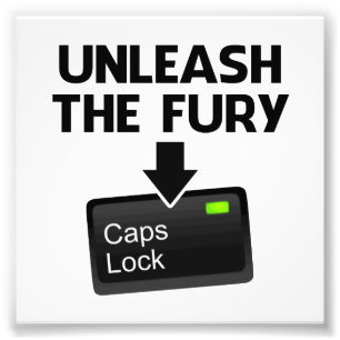 Impression Photo Libérez le verrou Casquette fury