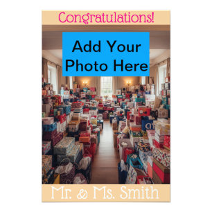 Impression Photo Lignes de cadeaux de mariage