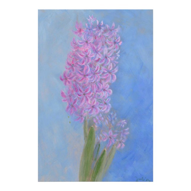 Impression Photo Lilac rose Hyacinth (Devant)