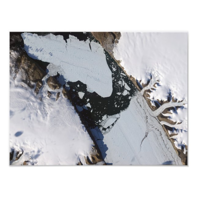 Impression Photo L'île de glace (Devant)