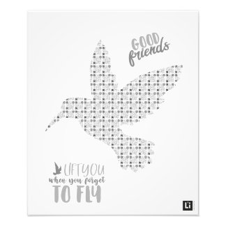 Impression Photo Lil'inspiration #2 - Good friends lift you...