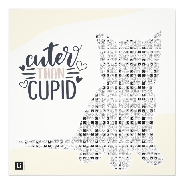 Impression Photo Lil'Inspirations #25 - Plus mignon que Cupidon  (Devant)