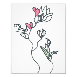 Impression Photo Lillies of my Heart