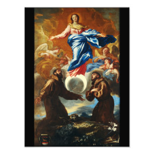 Impression Photo L'Immaculée Conception de la Vierge Marie