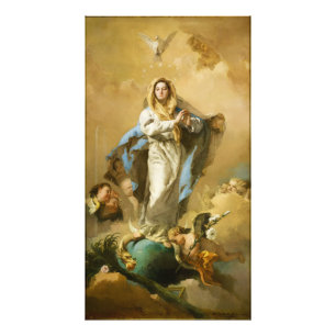 Impression Photo L'Immaculée Conception par Giovanni B. Tiepolo